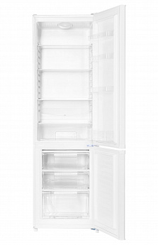 картинка Холодильник Maunfeld MFF180W двухкамерный белый 